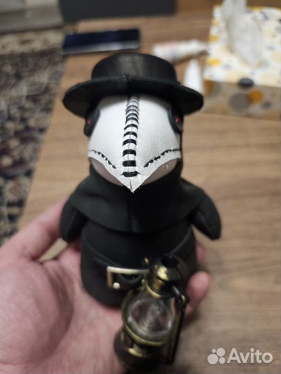 Чумной доктор Ручная работа Натуральная кожа