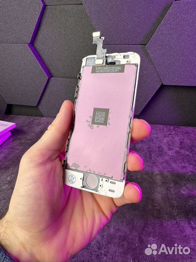 Дисплей iPhone 5S/5SE White Копия