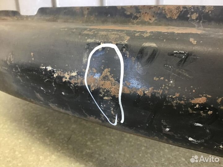 Усилитель заднего бампера Peugeot 307 2001-2007