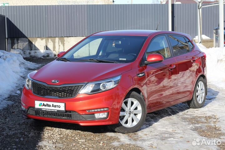 Kia Rio 1.6 МТ, 2016, 145 000 км