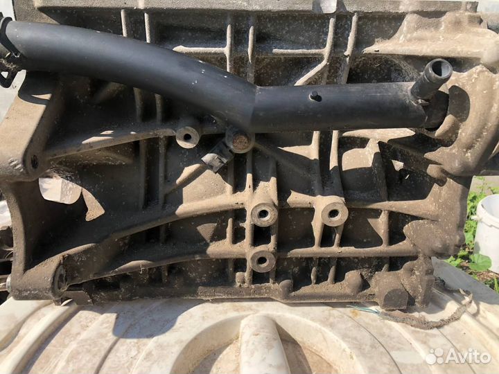 Блок двигателя с коленвалом и маслянным насосом