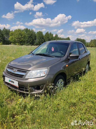 LADA Granta 1.6 МТ, 2016, битый, 84 500 км