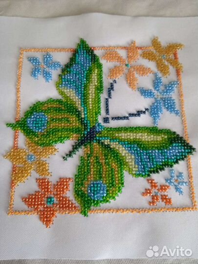 Картины вышитые бисером