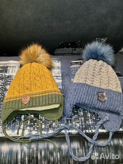 Шапка зимняя на 2-4 года