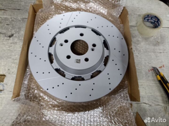 Диски тормозные передние Мерседес W222 S63 AMG