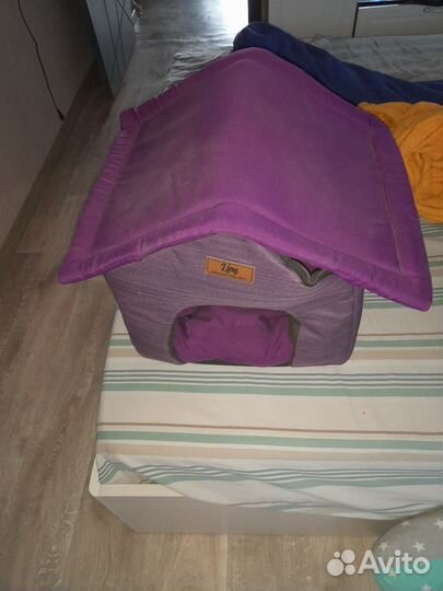 Мягкий домик для собаки