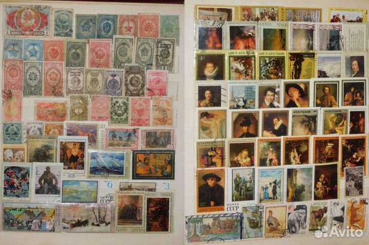 Марки СССР коллекция (возможен обмен)