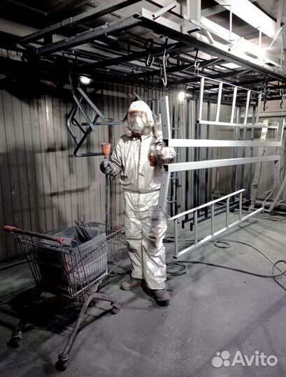 Порошковая покраска металла