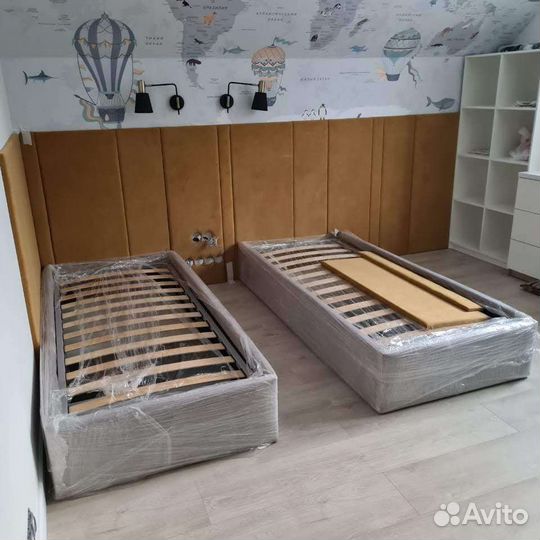 Панели, изголовья, кровати 