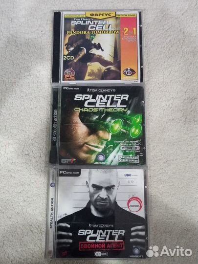Компьютерные игры для пк Star Wars, Splinter Cell