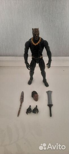 Фигурки Черная пантера и Тигра Marvel legends