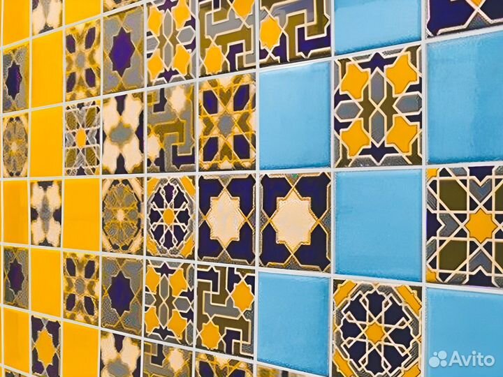 Керамическая плитка Багдад син верх01