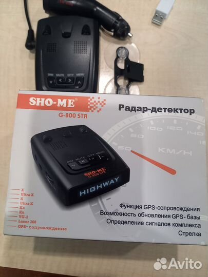 Радар детектор sho me g800 str