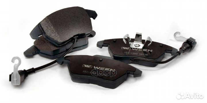 Колодки перед. audi A1, A3, TT, VW Polo Sedan