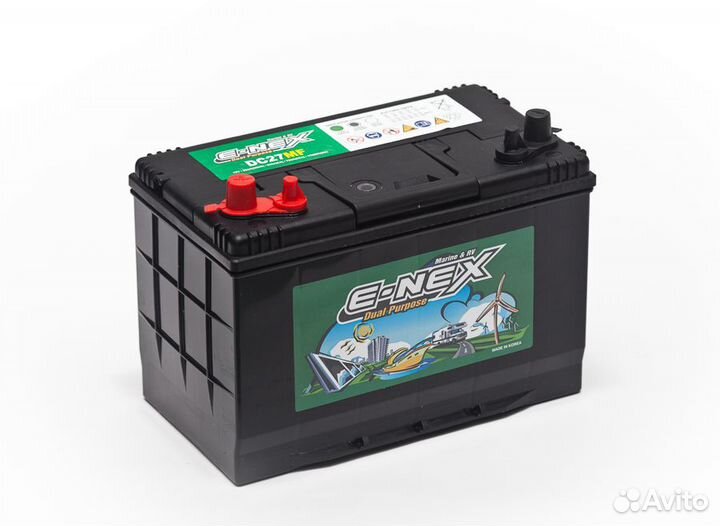 Аккумулятор E-NEX Marine DC27 90Ah 750A