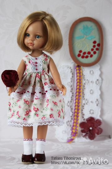 Платья и сарафаны для куклы Паола Рейна 32 см