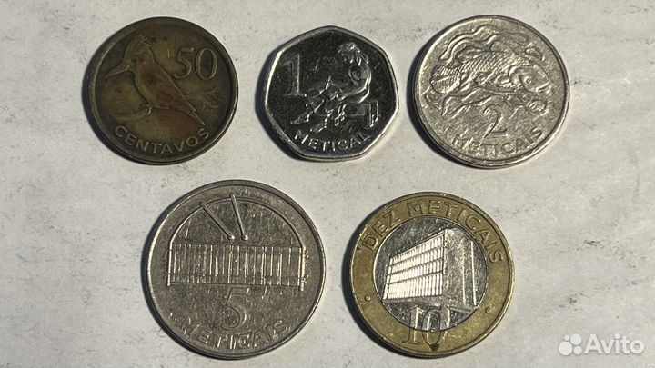 Монеты Мозамбик