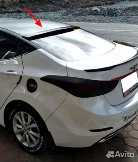 Козырек на заднее стекло Hyundai Elantra/Avante MD