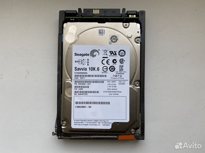 Жесткий диск EMC VNX 900Gb SAS 2.5 10K