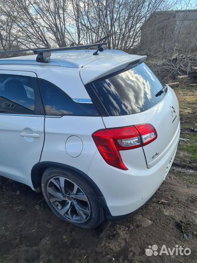 Салон Citroën 4 Aircross 2012 год кожа