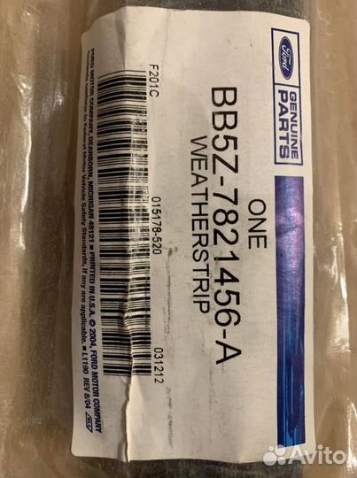 Уплотнитель стекла двери Форд Эксплорер