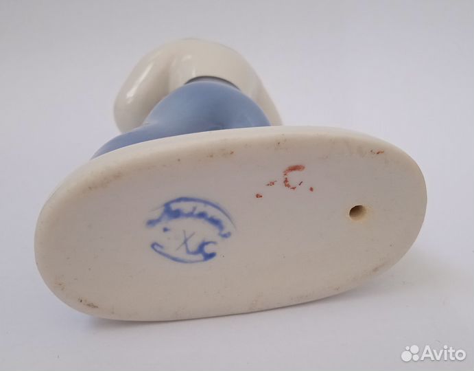 Моряк фотограф зхк Полонное статуэтка фарфор СССР