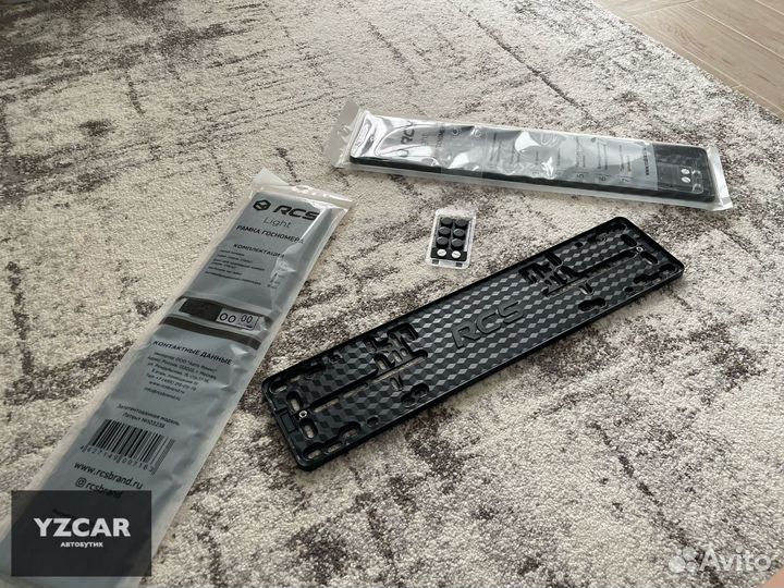 Номерные рамки RCS Light