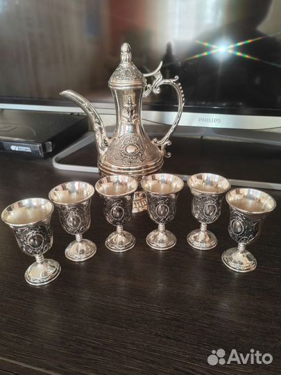 Графин с рюмками СССР