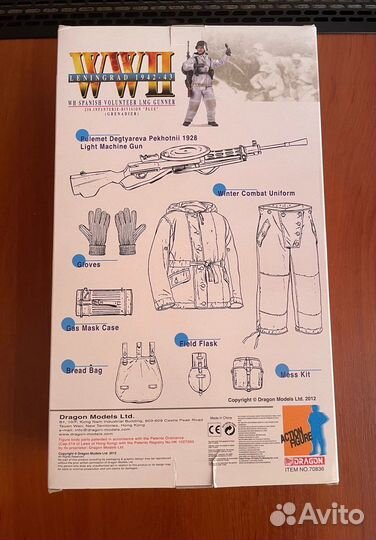 Dragon фигурка соладата 1/6