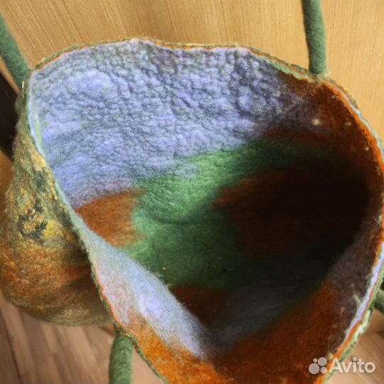 Сумка из валяной шерсти