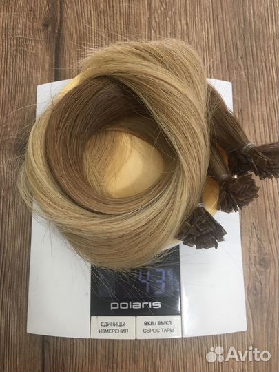 Волосы для наращивания натуральные б/у