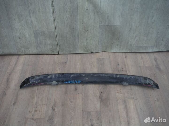 Накладка заднего бампера hyundai Solaris хб 2013