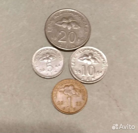 Монеты Малайзии