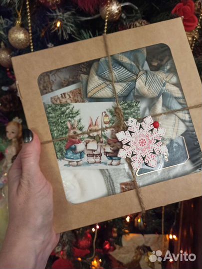 Новогодний подарок девушке женщине подруге бокс