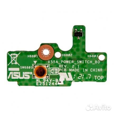 Плата расширения X55A power switch BD Rev.2.1 для