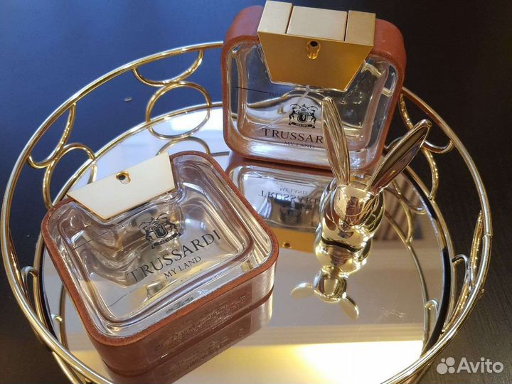 Флакон из-под духов Trussardi и Jimmy Choo