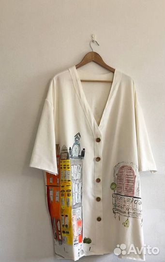 Кардиган ручной работы