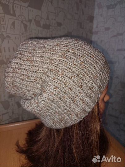 Шапка женская вязаная