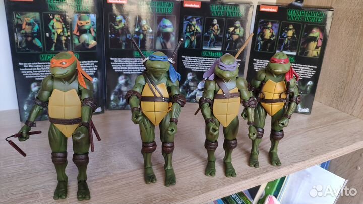 Коллекционные фигурки. Черепашки-ниндзя