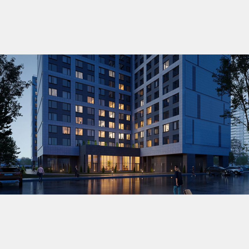 Апартаменты-студия, 50,9 м², 8/14 эт.
