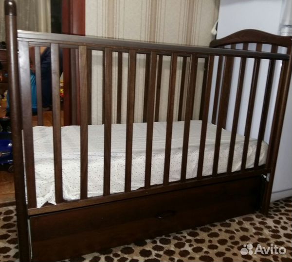 Кроватка papaloni Винни маятник