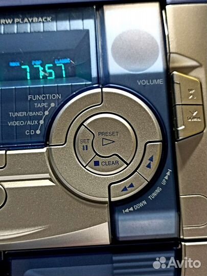 Музыкальный центр aiwa япония