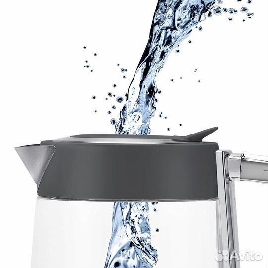 Чайник Polaris PWK 1715 CGL Water Way Pro, графит