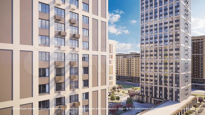 Квартира-студия, 27,4 м², 22/25 эт.