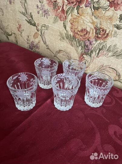 Рюмки фужеры