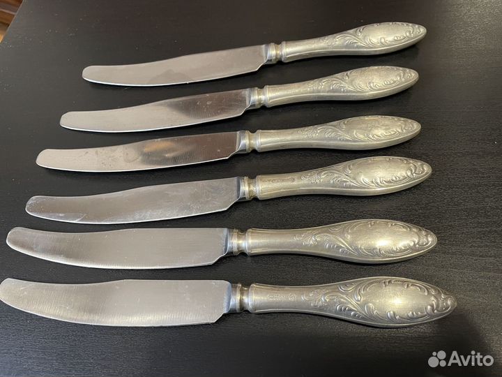 Мельхиоровые ножи СССР