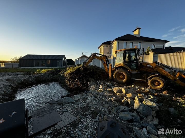 Аренда экскаватор погрузчика