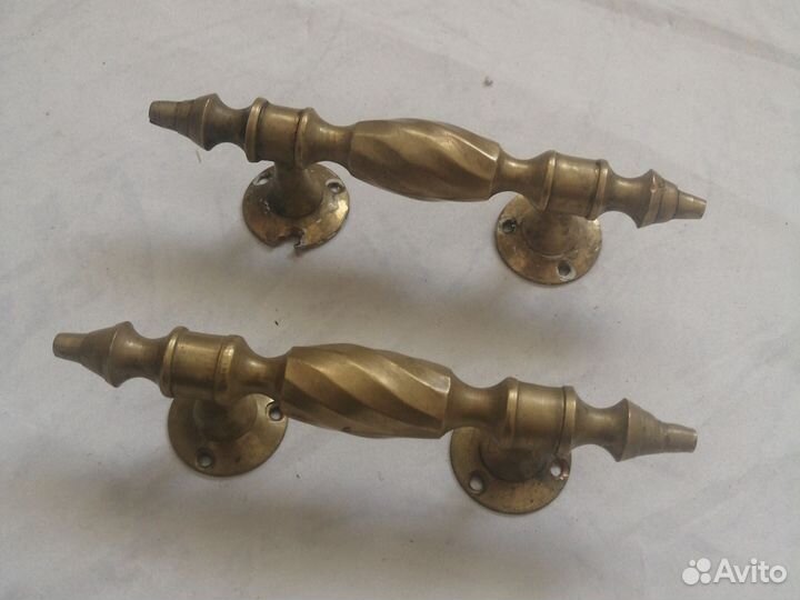 Ручки дверные латунь, замки СССР