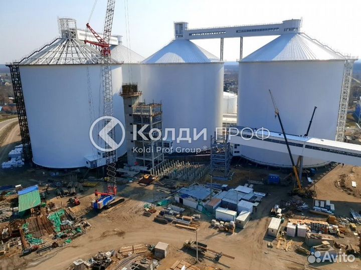 Покраска металлоконструкций и резервуаров