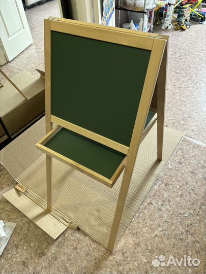 Мольберт детский двухсторонний новый